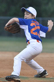 little league pitcher form - high